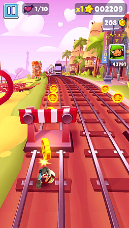 画像ギャラリー No.007のサムネイル画像 / ランニングアクションの決定版がApple Arcadeでリリース！　広告・課金ナシで無限に走れる「Subway Surfers+」（今日から始めろApple Arcade #60）