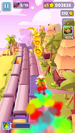 画像ギャラリー No.012のサムネイル画像 / ランニングアクションの決定版がApple Arcadeでリリース！　広告・課金ナシで無限に走れる「Subway Surfers+」（今日から始めろApple Arcade #60）