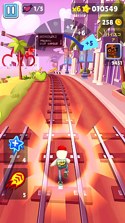 画像ギャラリー No.013のサムネイル画像 / ランニングアクションの決定版がApple Arcadeでリリース！　広告・課金ナシで無限に走れる「Subway Surfers+」（今日から始めろApple Arcade #60）