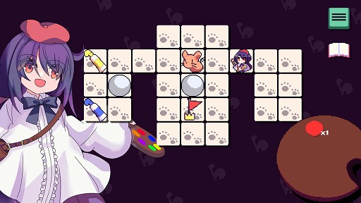 不思議な絵筆で色を変えて攻略していくパズルゲーム『Colorful Craftworks』の画像ギャラリーNo.002/Steamストアページのサムネイル画像が公開されました。東京ゲームダンジョン11に出展