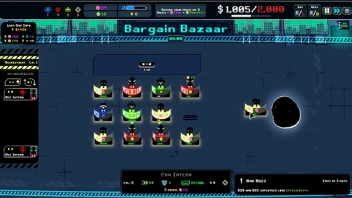 画像ギャラリーNo.004 / ブラック企業経営のローグライト のサムネイル画像 