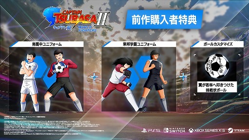 画像ギャラリー No.008のサムネイル画像 / Switch向けDL版「キャプテン翼2 WORLD FIGHTERS」の予約受付がスタート。豪華ゲストを迎えた発売決定記念番組が6月19日20:00から配信