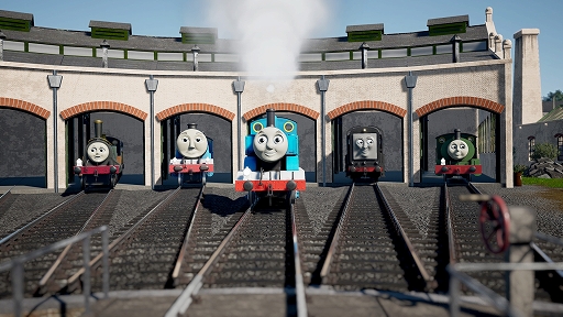 画像ギャラリー No.002のサムネイル画像 / トーマスたちを運転してソドー島を探索。「きかんしゃトーマスとなかまたち:ソドー島の不思議」デラックスエディションを12月17日発売