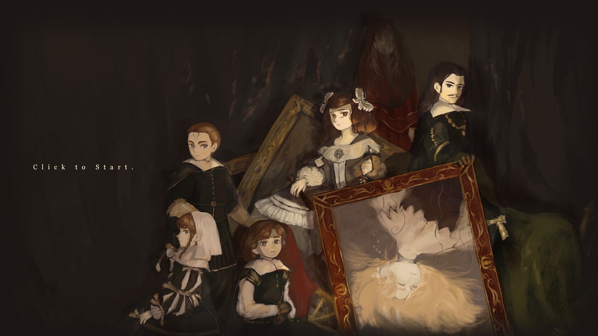 肖像画のモデルにまつわる物語。近世ヨーロッパ王家がモチーフのダークファンタジービジュアルノベル「バロックを抱く揺籠」，Steamで配信開始
