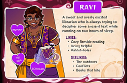 画像ギャラリー No.009のサムネイル画像 / ダンジョンで美女やイケメンとデートし，ダイスを振って冒険。RPG「Dating and Dragons - A Love Quest」，クラファンを実施中