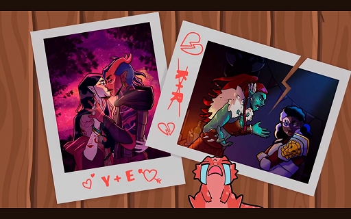 画像ギャラリー No.011のサムネイル画像 / ダンジョンで美女やイケメンとデートし，ダイスを振って冒険。RPG「Dating and Dragons - A Love Quest」，クラファンを実施中