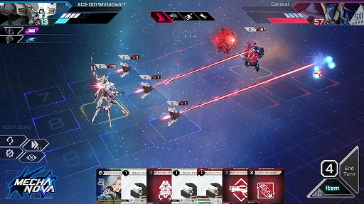 画像ギャラリー No.002のサムネイル画像 / 巨大メカとデッキ構築を融合したローグライクRTS「エース戦略：メカノヴァ」，体験版をSteamで配信開始。位置取り重視のカードバトル
