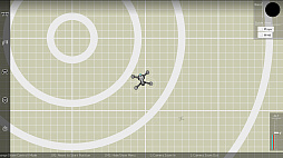2Dドローンシミュレーター