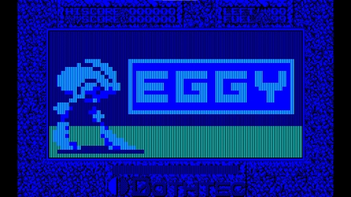 画像ギャラリー No.002のサムネイル画像 / 「EGGコンソール エギー PC-8801」配信開始。卵型ボディの自機で飛び回るアクションゲーム