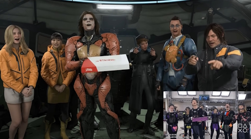 画像ギャラリー No.003のサムネイル画像 / 「DEATH STRANDING 2」の誕生日カットシーンの裏には,あるサプライズが。収録の模様を収めたショートトレイラーが公開に