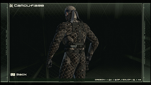 画像ギャラリー No.040のサムネイル画像 / 「METAL GEAR SOLID 4」の「オクトカム」ファッションスナップ。景色を纏う，スネークの特別な装いをご覧あれ
