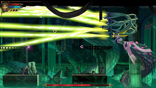 画像ギャラリー No.020のサムネイル画像 / 「悪魔城ドラキュラ」への愛に満ちた「Castlevania: Belmont's Curse」は，愛ゆえの手ごわさで一瞬たりとも気が抜けない［プレイレポ］