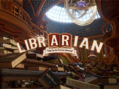 精霊のいたずらで荒らされた3072冊の本を整理するシミュレーション「司書のお仕事：魔導図書館を片付けろ！」公開。魔法を駆使して作業効率を高める