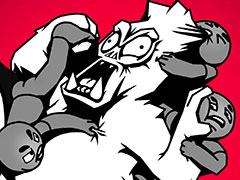 “野郎”を集めて巨大ゴリラや神様に人海戦術で立ち向かうカオスなローグライクオートバトラー「How Many Dudes?」，Steam Nextフェス参加を発表