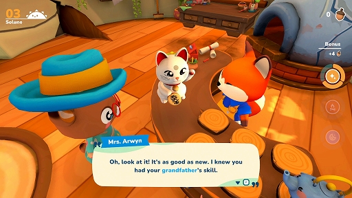 画像ギャラリー No.004のサムネイル画像 / 動物たちが暮らす森で修理屋を営むパズルクラフトシミュレーション「Piece by Piece」，Steamで配信開始