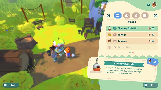 画像ギャラリー No.007のサムネイル画像 / 動物たちが暮らす森で修理屋を営むパズルクラフトシミュレーション「Piece by Piece」，Steamで配信開始