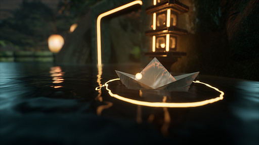 画像ギャラリー No.004のサムネイル画像 / 意志を持った手紙が，紙飛行機や手裏剣になって冒険。「Origament: A Paper Adventure」の今春リリースが決定