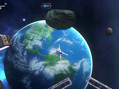 宇宙に取り残されたマッチョを操作し，地球への帰還を目指せ。回転アクション「ローリングマッチョ」，Switch版の配信を開始