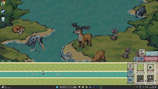 画像ギャラリー No.005のサムネイル画像 / デスクトップの片隅で静かに流れる小川を眺める放置ゲーム「Cozywood Creek」発表。体験版も配信中