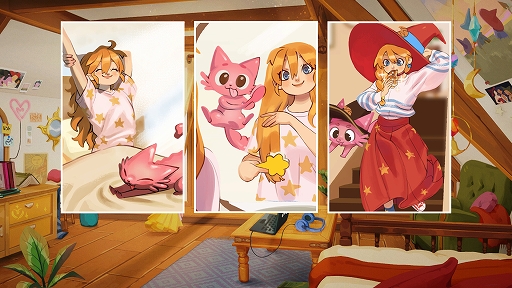 画像ギャラリー No.002のサムネイル画像 / 魔法のパンで人々の心を癒すアドベンチャーゲーム「The Witch's Bakery」，配信開始