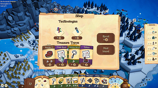 画像ギャラリー No.004のサムネイル画像 / のんびり街づくりしていくローグライク型デッキ構築「Islantiles」，Steam Nextフェスにて最新デモを配信