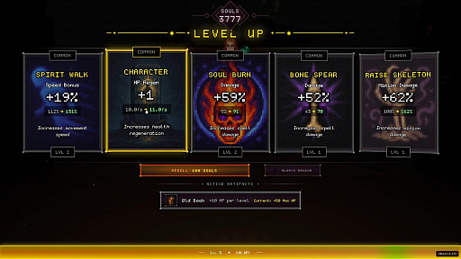 画像ギャラリー No.006のサムネイル画像 / 100%AI開発のヴァンサバ系アクション「CODEX MORTIS」,2026年3月20日に早期アクセス開始。Steam Next Festにあわせて体験版も刷新