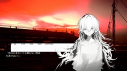 画像ギャラリー No.008のサムネイル画像 / ロマンチックな逃避行を描いた短編ビジュアルノベル「水星カケオチ症候群」,Steamストアページを公開。本作には「過激」な部分がある