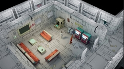 画像ギャラリー No.003のサムネイル画像 / 静寂が広がる巨大宇宙船に「光」を灯していく。最大20人で遊べるトップダウン視点のSFサバイバル「SIGE 202X」，Steamストアページを公開