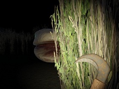 音や光に反応して獲物を追う存在が潜む深夜の庭園で草を刈り続けろ。ホラーゲーム「Bait Garden」，3月31日に配信