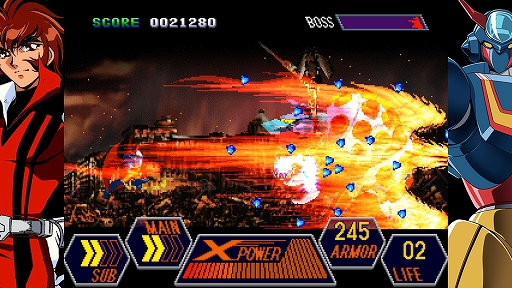 画像ギャラリー No.002のサムネイル画像 / 「70年代風ロボットアニメ ゲッP-X」，Steam/PS5/Switch/PS4向けダウンロード版初セールで30％オフ。11月4日まで