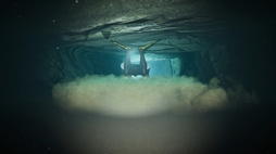 画像ギャラリー No.004のサムネイル画像 / 実際に洞窟でダイビングをしているような感覚になれる一人称視点のホラーゲーム「Diving into abyss」，Steamで配信開始