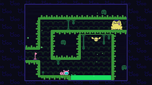 画像ギャラリー No.005のサムネイル画像 / 高評価パズルアクションゲーム「Öoo」，PS5版を本日発売。爆弾いもむしを操作し，自身を爆発させて道を拓こう