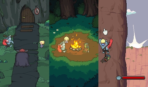 画像ギャラリー No.009のサムネイル画像 / 「メグとばけもの」，iOS/Android版を4月24日に配信開始。縦画面・タップ操作に対応し，ロイとメグの物語をいつでもどこでも楽しめる