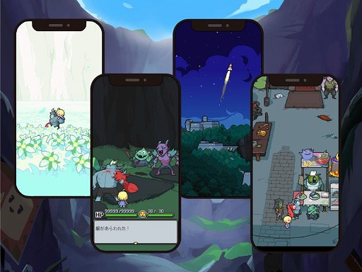 画像ギャラリー No.001のサムネイル画像 / 少女と魔物の旅を描くRPG「メグとばけもの」，iOS/Android版を本日配信。縦画面対応やスポンサー特典など新要素を実装