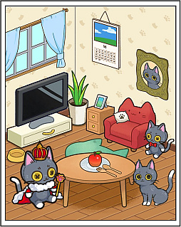 マロンと休日2 〜 マージパズルでネコ育成