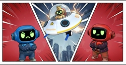 ���������꡼ No.004�Υ���ͥ������ / ����ͳ�����Ӳ�äơ����꡼�ʤ��ɤ�Ĥ֤��Ƥ����ؼ�ꥷ�塼�ƥ��󥰥������Inkoid�ס�Steam���ۿ�����