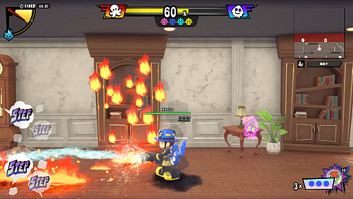 画像ギャラリー No.009のサムネイル画像 / ［プレイレポ］新感覚の人狼アクション「OCTOPinbs（オクトピンブス）」。燃え盛る火災現場で，あなたは誰を信じる？　誰を騙す？