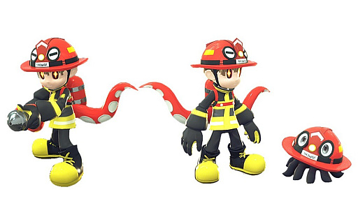 画像ギャラリー No.006のサムネイル画像 / 人狼系アクションゲームの新作「OCTOPinbs」が5月12日にSteamでリリース。言葉を使わず挙動を見て放火犯を追い詰めろ