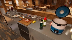 画像ギャラリー No.006のサムネイル画像 / お店の壁に貼られたメニューがやけにリアル。自分だけの寿司レストランを経営していくSLG「Sushi Simulator」，Steamで配信開始