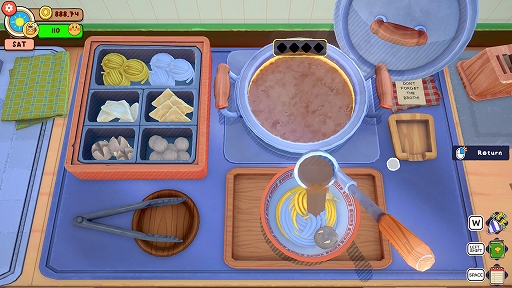 画像ギャラリー No.003のサムネイル画像 / 煮たり揚げたり炙ったり，さまざまな料理で祖母のレストランを人気にしよう。「KuloNiku: Bowl Up!」，4月7日にリリース決定