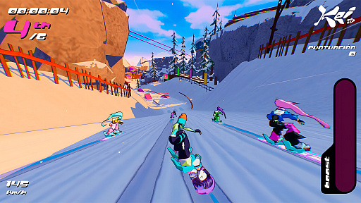 画像ギャラリー No.004のサムネイル画像 / 「HYPERyuki: Snowboard Syndicate」は，「ジェットセットラジオ」や「SSX」にインスパイアを受けたスノーボードアクション［GDC 2026］