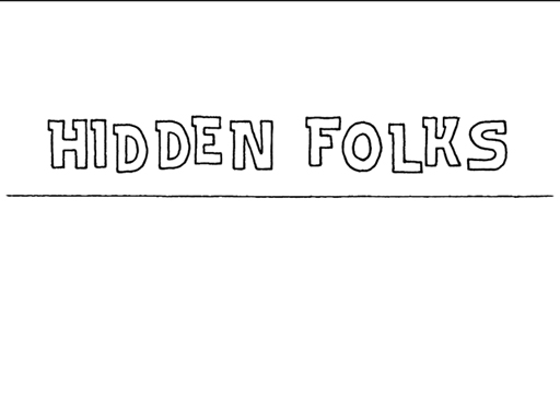 画像ギャラリー No.001のサムネイル画像 / モノクロの世界のなかにある，静かな驚き。「Hidden Folks+」の素朴で温かな風景に癒されよう（今日から始めろApple Arcade #63）