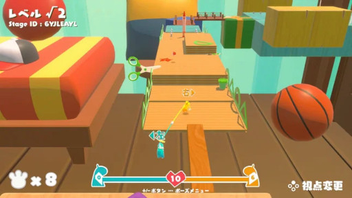 画像ギャラリー No.005のサムネイル画像 / 2人協力型3Dアクション「GooNECT√2」，Switch版を2026年5月に発売。ステージを自動生成する機能やオフラインモードを追加