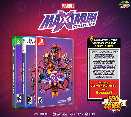 画像ギャラリー No.002のサムネイル画像 / マーベルのレトロゲームが復刻。コナミ，データイースト，Software Creationsの6タイトルを収録した「Marvel MaXimum Collection」を3月27日にリリース［GDC 2026］