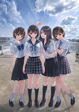 画像ギャラリー No.002のサムネイル画像 / 「BLUE REFLECTION Quartet: 少女たちのキセキ」,7月30日に発売。シリーズ4作品をまるごと楽しめる