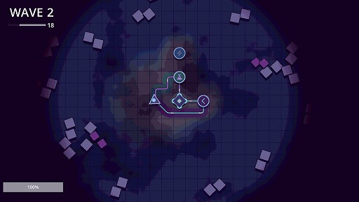 画像ギャラリー No.001のサムネイル画像 / 回路設計×ローグライト×タワーディフェンスな新作「Pulslink」,Steamストアページを公開。回路次第でタワーの性能が変化する