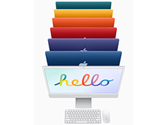 Apple，「Apple M1」搭載の新型「iMac」を発表。鮮やかな7色のカラーバリエーションを用意