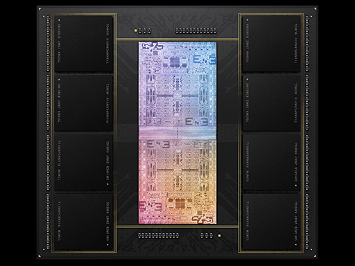画像集#002のサムネイル/Apple，新型SoC「M1 Ultra」を発表。M1 Maxを2基結合したトランジスタ数1140億個のモンスターチップ