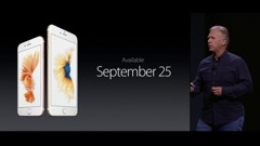 ���������꡼ No.014�Υ���ͥ������ / iPhone 6s/6s Plus�����ܤǤ�9��25��ȯ�䡤ͽ���9��12�����顣4Kư��λ��Ƥ��3D Touch�ɤˤ��������θ��塤A9���å׺��Ѥˤ����ǽ���夬�ݥ����