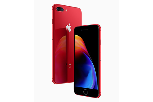 Apple,赤色ボディの「iPhone 8」と「iPhone 8 Plus」を4月13日に発売